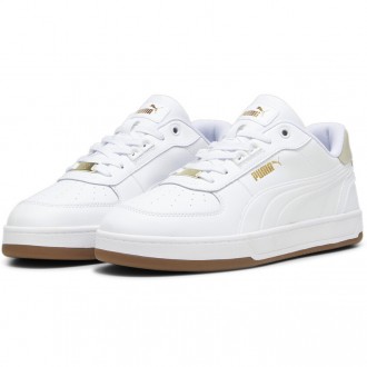 Puma Ανδρικά Sneakers White Gold 395016-07 Puma Ανδρικά Sneakers White Gold 395016-07