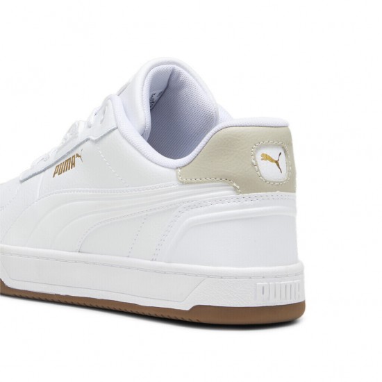 Puma Ανδρικά Sneakers White Gold 395016-07 Puma Ανδρικά Sneakers White Gold 395016-07