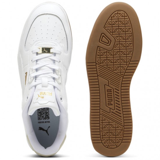 Puma Ανδρικά Sneakers White Gold 395016-07 Puma Ανδρικά Sneakers White Gold 395016-07