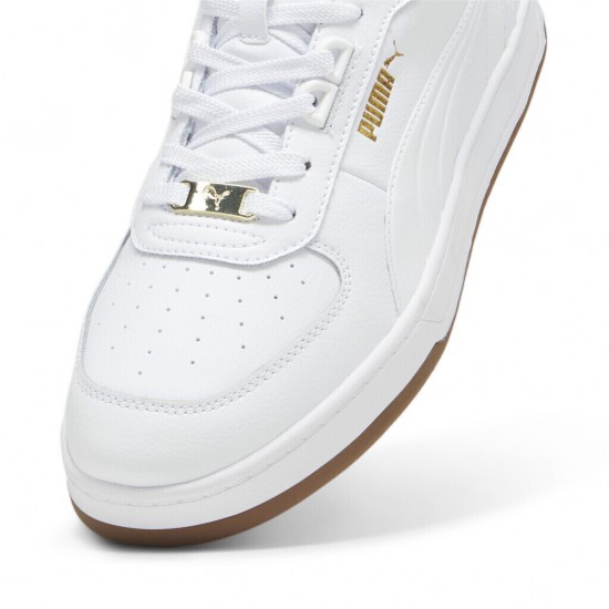Puma Ανδρικά Sneakers White Gold 395016-07 Puma Ανδρικά Sneakers White Gold 395016-07