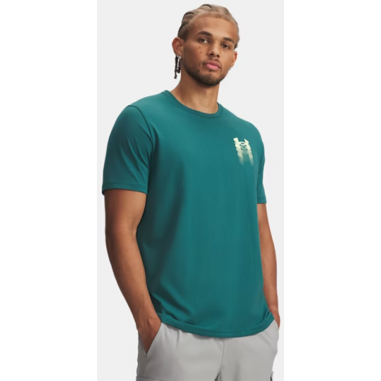 Under Armour Blur Logo Men's Short Sleeve 6009245-338 Under Armour Blur Logo Men's Short Sleeve 6009245-338