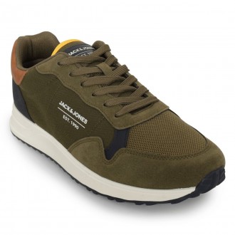 Jack & Jones Ανδρικά Sneakers 12280574 - Olive night Jack & Jones Ανδρικά Sneakers 12280574 - Olive night