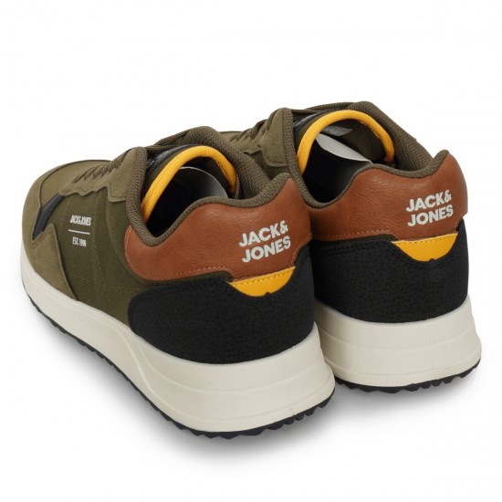 Jack & Jones Ανδρικά Sneakers 12280574 - Olive night Jack & Jones Ανδρικά Sneakers 12280574 - Olive night