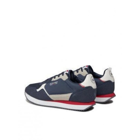 Jack & Jones Ανδρικά Sneakers Σκούρο Μπλε 12254035 12254035 - Navy Blazer- Cognac Jack & Jones Ανδρικά Sneakers Σκούρο Μπλε 12254035 12254035 - Navy Blazer- Cognac