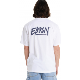 Emerson ΑΝΔΡΙΚΟ ΚΟΝΤΟΜΑΝΙΚΟ T-SHIRT 261.EM33.24 white-purple