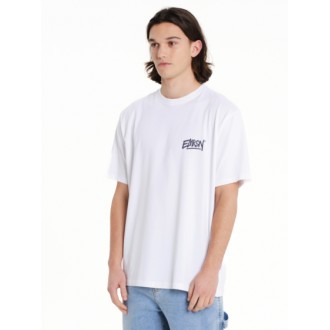 Emerson ΑΝΔΡΙΚΟ ΚΟΝΤΟΜΑΝΙΚΟ T-SHIRT 261.EM33.24 white-purple Emerson ΑΝΔΡΙΚΟ ΚΟΝΤΟΜΑΝΙΚΟ T-SHIRT 261.EM33.24 white-purple