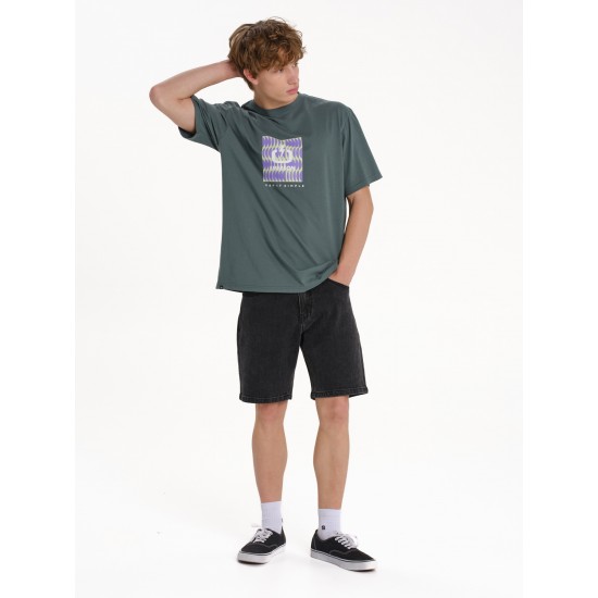 Emerson LOGO ΑΝΔΡΙΚΟ ΚΟΝΤΟΜΑΝΙΚΟ T-SHIRT 261.EM33.39 silver pine Emerson LOGO ΑΝΔΡΙΚΟ ΚΟΝΤΟΜΑΝΙΚΟ T-SHIRT 261.EM33.39 silver pine