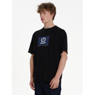 Emerson LOGO ΑΝΔΡΙΚΟ ΚΟΝΤΟΜΑΝΙΚΟ T-SHIRT 261.EM33.10 black Emerson LOGO ΑΝΔΡΙΚΟ ΚΟΝΤΟΜΑΝΙΚΟ T-SHIRT 261.EM33.10 black