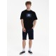 Emerson LOGO ΑΝΔΡΙΚΟ ΚΟΝΤΟΜΑΝΙΚΟ T-SHIRT 261.EM33.10 black Emerson LOGO ΑΝΔΡΙΚΟ ΚΟΝΤΟΜΑΝΙΚΟ T-SHIRT 261.EM33.10 black