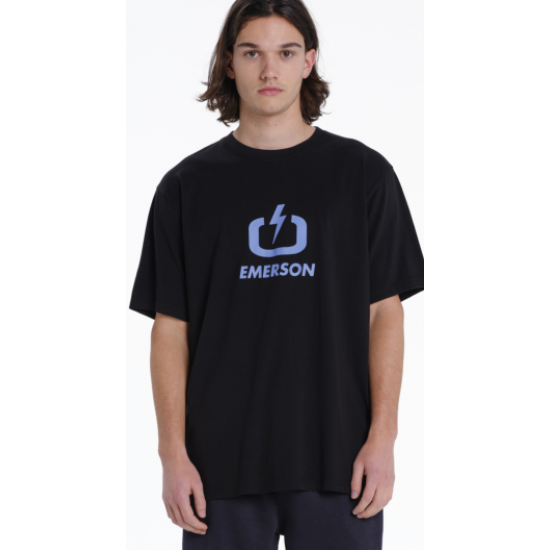Emerson ΑΝΔΡΙΚΟ ΚΟΝΤΟΜΑΝΙΚΟ T-SHIRT 261.EM33.01 black Emerson ΑΝΔΡΙΚΟ ΚΟΝΤΟΜΑΝΙΚΟ T-SHIRT 261.EM33.01 black