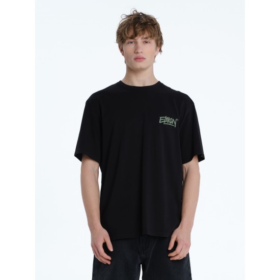 Emerson ΑΝΔΡΙΚΟ ΚΟΝΤΟΜΑΝΙΚΟ T-SHIRT 261.EM33.24 black-olive Emerson ΑΝΔΡΙΚΟ ΚΟΝΤΟΜΑΝΙΚΟ T-SHIRT 261.EM33.24 black-olive