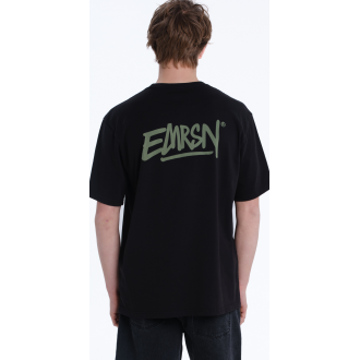 Emerson ΑΝΔΡΙΚΟ ΚΟΝΤΟΜΑΝΙΚΟ T-SHIRT 261.EM33.24 black-olive