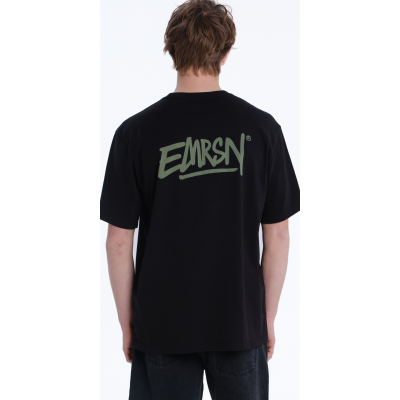 Emerson ΑΝΔΡΙΚΟ ΚΟΝΤΟΜΑΝΙΚΟ T-SHIRT 261.EM33.24 black-olive Emerson ΑΝΔΡΙΚΟ ΚΟΝΤΟΜΑΝΙΚΟ T-SHIRT 261.EM33.24 black-olive