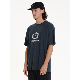 Emerson ΑΝΔΡΙΚΟ ΚΟΝΤΟΜΑΝΙΚΟ T-SHIRT 261.EM33.01 teal blue Emerson ΑΝΔΡΙΚΟ ΚΟΝΤΟΜΑΝΙΚΟ T-SHIRT 261.EM33.01 teal blue