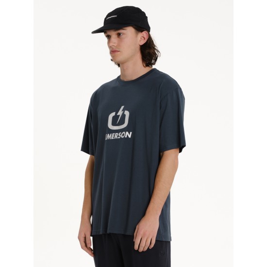 Emerson ΑΝΔΡΙΚΟ ΚΟΝΤΟΜΑΝΙΚΟ T-SHIRT 261.EM33.01 teal blue Emerson ΑΝΔΡΙΚΟ ΚΟΝΤΟΜΑΝΙΚΟ T-SHIRT 261.EM33.01 teal blue