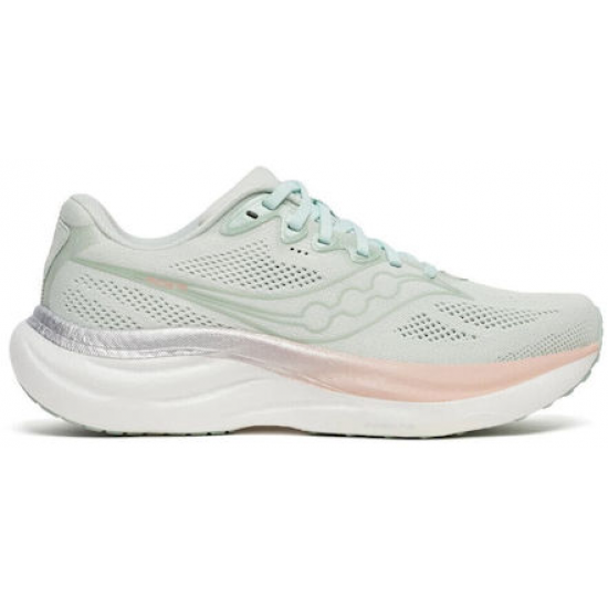 Saucony Ride 19 Γυναικεία Αθλητικά Παπούτσια Running Mist-Cameo S11055-128 Saucony Ride 19 Γυναικεία Αθλητικά Παπούτσια Running Mist-Cameo S11055-128