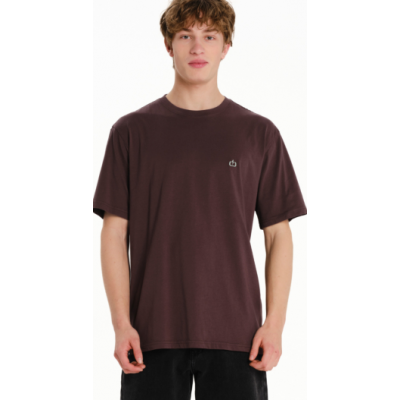 Emerson ΑΝΔΡΙΚΟ ΚΟΝΤΟΜΑΝΙΚΟ T-SHIRT 261.EM33.122 vintage wine Emerson ΑΝΔΡΙΚΟ ΚΟΝΤΟΜΑΝΙΚΟ T-SHIRT 261.EM33.122 vintage wine