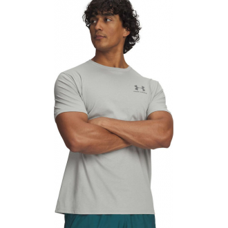 Under Armour M Sportstyle T-shirt Γκρι-Λαδί 1326799 - 069