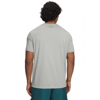 Under Armour M Sportstyle T-shirt Γκρι-Λαδί 1326799 - 069 Under Armour M Sportstyle T-shirt Γκρι-Λαδί 1326799 - 069