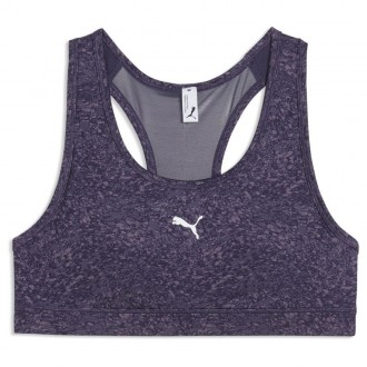 Puma 4Keeps Αθλητικό Μπουστάκι με Μέτρια Στήριξη & Αφαιρούμενη Ενίσχυση Μωβ 528151-64