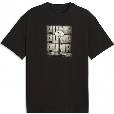 Puma Αθλητικό T-shirt Μαύρο 693276-01