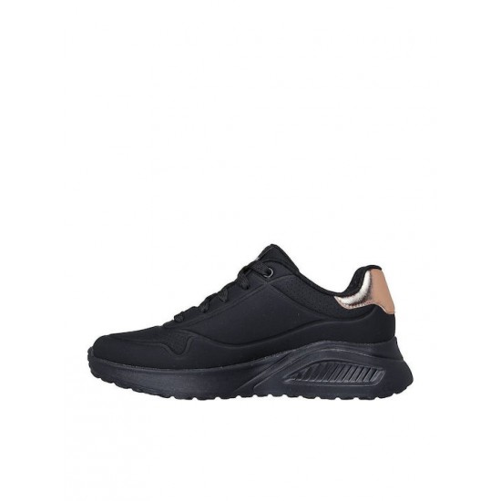 Skechers Uno Lite Γυναικεία Sneakers Μαύρα 177291-BBK Skechers Uno Lite Γυναικεία Sneakers Μαύρα 177291-BBK