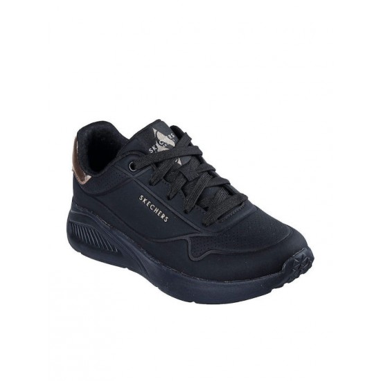 Skechers Uno Lite Γυναικεία Sneakers Μαύρα 177291-BBK Skechers Uno Lite Γυναικεία Sneakers Μαύρα 177291-BBK