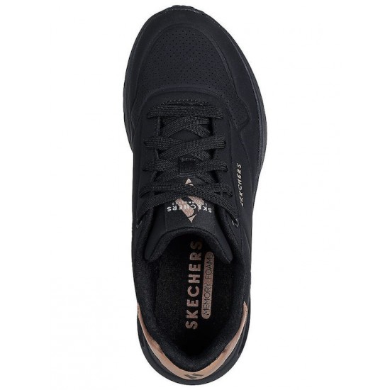 Skechers Uno Lite Γυναικεία Sneakers Μαύρα 177291-BBK Skechers Uno Lite Γυναικεία Sneakers Μαύρα 177291-BBK