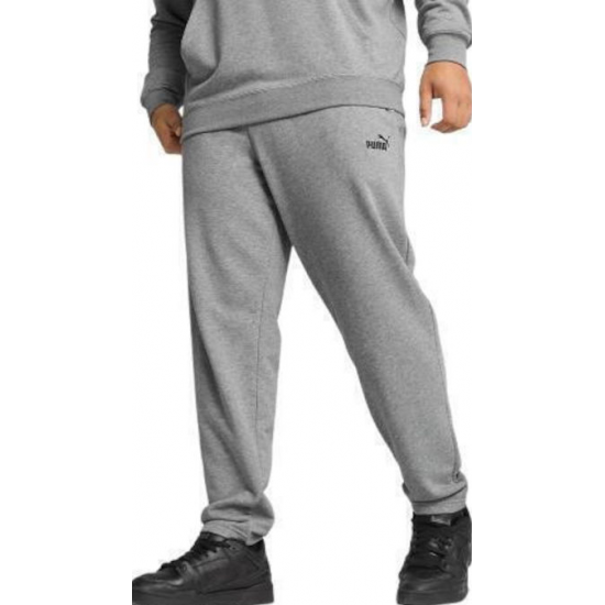 Puma Logo Παντελόνι Φόρμας με Λάστιχο Grey 682612-03 Puma Logo Παντελόνι Φόρμας με Λάστιχο Grey 682612-03