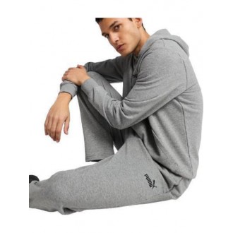 Puma Logo Παντελόνι Φόρμας με Λάστιχο Grey 682612-03 Puma Logo Παντελόνι Φόρμας με Λάστιχο Grey 682612-03