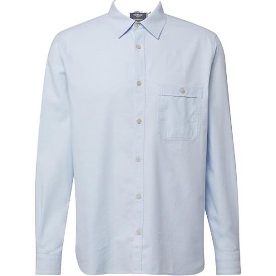 S.Oliver Men's Shirt Long Sleeve Ανδρικό πουκάμισο 2174260-50K0
