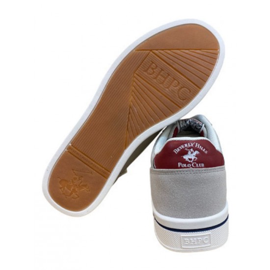 Beverly Hills Polo Club Ανδρικά Ανατομικά Sneakers Γκρι BHM614105 - 0320 Grey White Beverly Hills Polo Club Ανδρικά Ανατομικά Sneakers Γκρι BHM614105 - 0320 Grey White