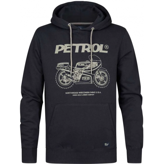 Petrol Industries Ανδρικό Φούτερ Μαύρο M-3050-SWH108 9111 Petrol Industries Ανδρικό Φούτερ Μαύρο M-3050-SWH108 9111