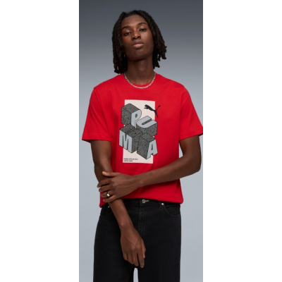 Puma GRAPHIC TEE Ανδρικό Κοντομάνικο T-Shirt 691782-11
