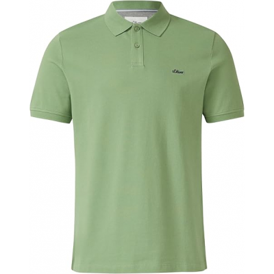 S.Oliver Ανδρικό Κοντομάνικο Polo Λαχανί 2138262-7253 S.Oliver Ανδρικό Κοντομάνικο Polo Λαχανί 2138262-7253