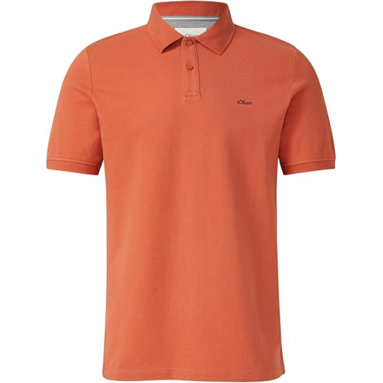 S.Oliver Ανδρικό Κοντομάνικο Polo Πορτοκαλί 2138262-3410 S.Oliver Ανδρικό Κοντομάνικο Polo Πορτοκαλί 2138262-3410