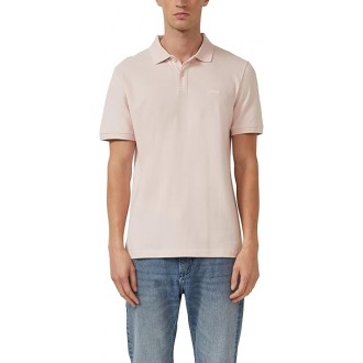 S.Oliver Ανδρικό Κοντομάνικο Polo Ροζ μπεζ 2138262-4242 S.Oliver Ανδρικό Κοντομάνικο Polo Ροζ μπεζ 2138262-4242
