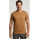MUSTANG Ανδρικό Κοντομάνικο T-Shirt καφe οργανικό βαμβάκι 1017377 - 3145 MUSTANG Ανδρικό Κοντομάνικο T-Shirt καφe οργανικό βαμβάκι 1017377 - 3145