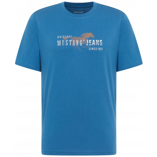 MUSTANG Ανδρικό Κοντομάνικο T-Shirt 1017381-5232 MUSTANG Ανδρικό Κοντομάνικο T-Shirt 1017381-5232