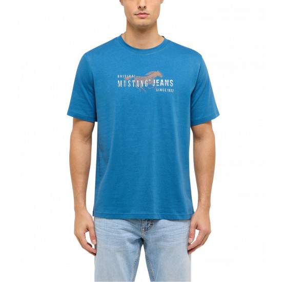 MUSTANG Ανδρικό Κοντομάνικο T-Shirt 1017381-5232 MUSTANG Ανδρικό Κοντομάνικο T-Shirt 1017381-5232