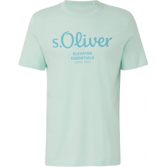 S.Oliver Ανδρικό Κοντομάνικο T-Shirt Βεραμάν2  2139909-61D1