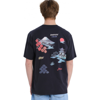 Emerson JAPAN ΑΝΔΡΙΚΟ ΚΟΝΤΟΜΑΝΙΚΟ T-SHIRT 261.EM33.50 D.navy Emerson JAPAN ΑΝΔΡΙΚΟ ΚΟΝΤΟΜΑΝΙΚΟ T-SHIRT 261.EM33.50 D.navy