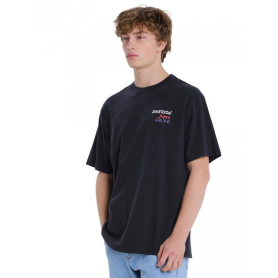 Emerson JAPAN ΑΝΔΡΙΚΟ ΚΟΝΤΟΜΑΝΙΚΟ T-SHIRT 261.EM33.50 D.navy Emerson JAPAN ΑΝΔΡΙΚΟ ΚΟΝΤΟΜΑΝΙΚΟ T-SHIRT 261.EM33.50 D.navy