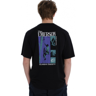 Emerson CLIMBING SOCIETY ΚΟΝΤΟΜΑΝΙΚΟ T-SHIRT 261.EM33.26 black