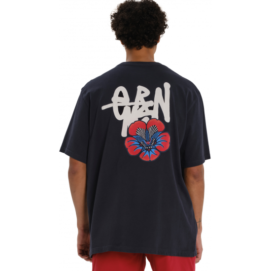 Emerson FLOWER ΑΝΔΡΙΚΟ ΚΟΝΤΟΜΑΝΙΚΟ T-SHIRT 261.EM33.13 D.navy Emerson FLOWER ΑΝΔΡΙΚΟ ΚΟΝΤΟΜΑΝΙΚΟ T-SHIRT 261.EM33.13 D.navy