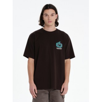 Emerson 3D VISIONS COMPANY ΑΝΔΡΙΚΟ ΚΟΝΤΟΜΑΝΙΚΟ T-SHIRT 261.EM33.08 coffee brown