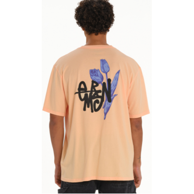 Emerson ΑΝΔΡΙΚΟ ΚΟΝΤΟΜΑΝΙΚΟ T-SHIRT 261.EM33.48 peach