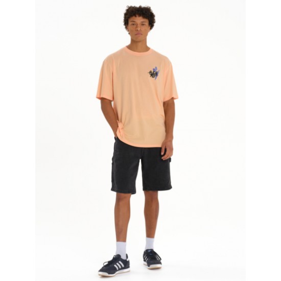 Emerson ΑΝΔΡΙΚΟ ΚΟΝΤΟΜΑΝΙΚΟ T-SHIRT 261.EM33.48 peach Emerson ΑΝΔΡΙΚΟ ΚΟΝΤΟΜΑΝΙΚΟ T-SHIRT 261.EM33.48 peach