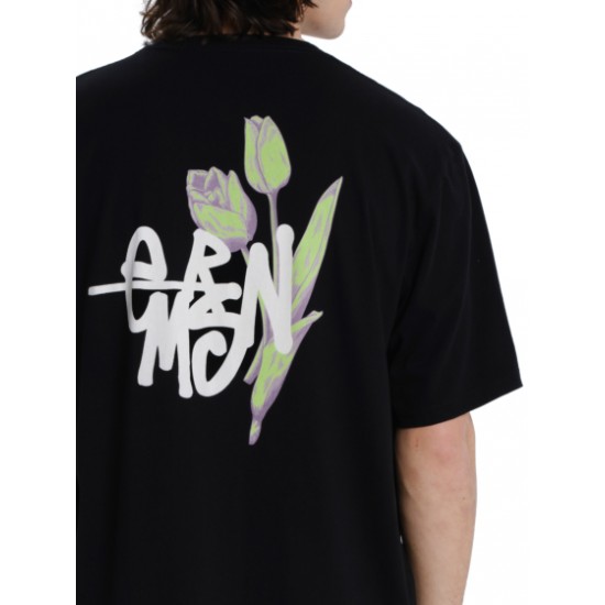 Emerson ΑΝΔΡΙΚΟ ΚΟΝΤΟΜΑΝΙΚΟ T-Shirt 261.EM33.48 black Emerson ΑΝΔΡΙΚΟ ΚΟΝΤΟΜΑΝΙΚΟ T-Shirt 261.EM33.48 black