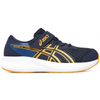 ASICS Patriot Αθλητικά Παιδικά Παπούτσια Running με Σκρατς Μπλε 1014A391-403